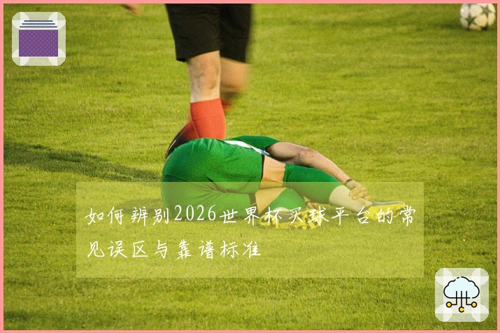 如何辨别2026世界杯买球平台的常见误区与靠谱标准