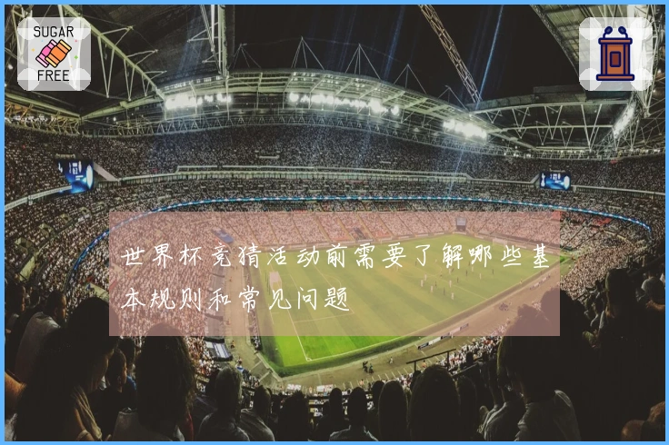 世界杯竞猜活动前需要了解哪些基本规则和常见问题