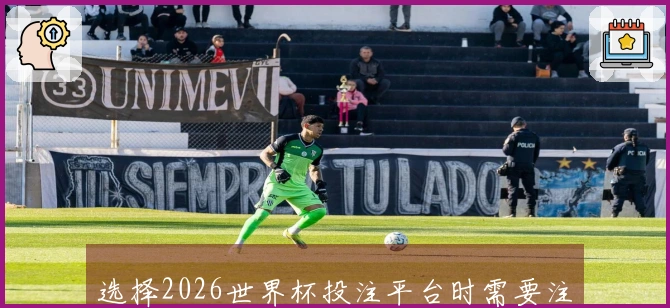 选择2026世界杯投注平台时需要注意哪些安全保障措施？
